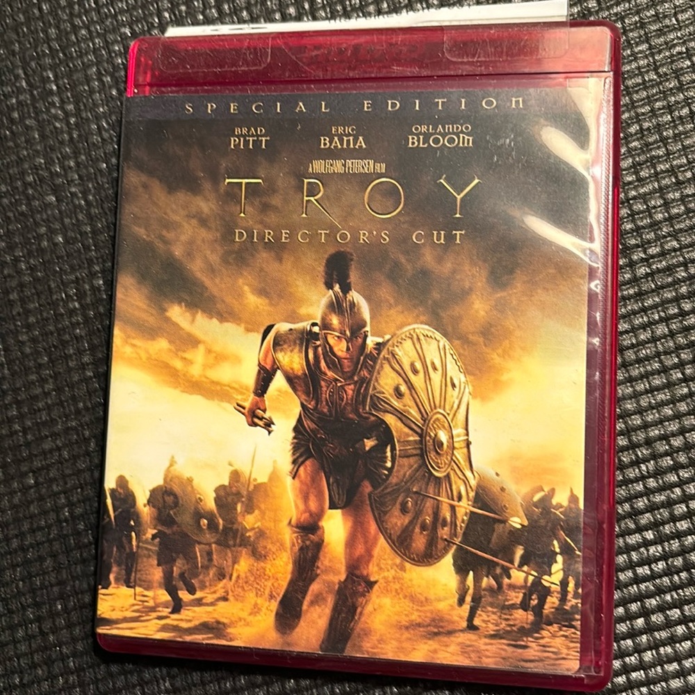 TROY HD DVD
